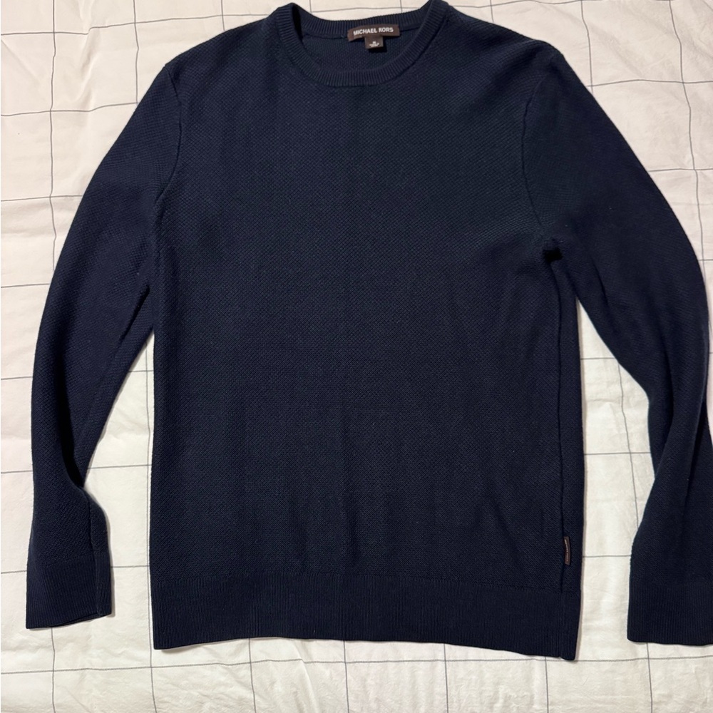 Michael Kors Dark Blue Crewneck Sweater
